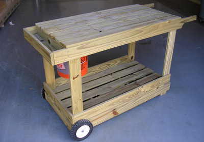 Portable Potting Bench.