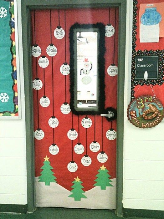 Eye-catching we are unique at snowflakes classroom door decor