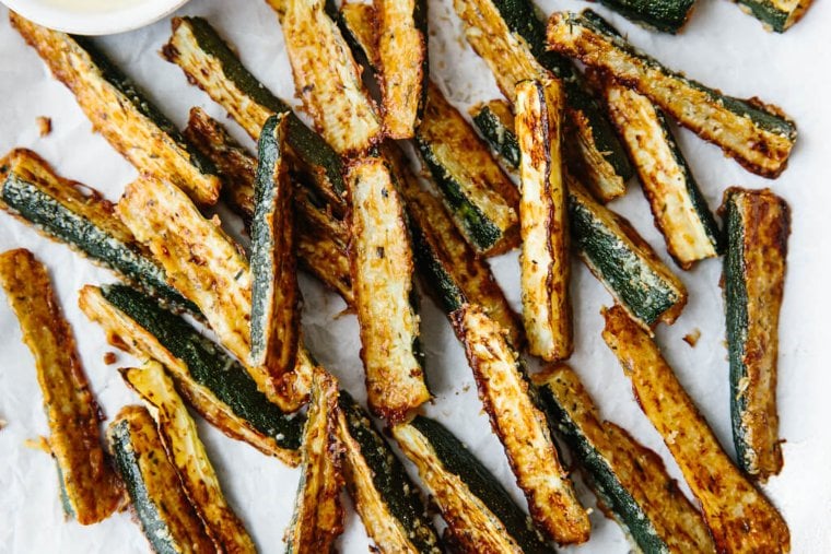 Baked Zucchini Fries.