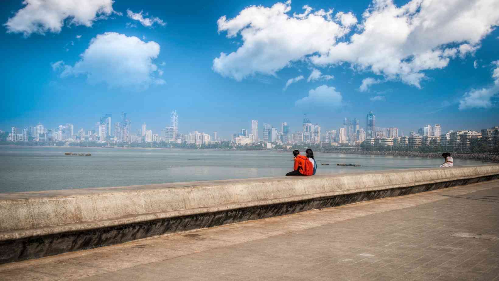 An evening at Marine drive