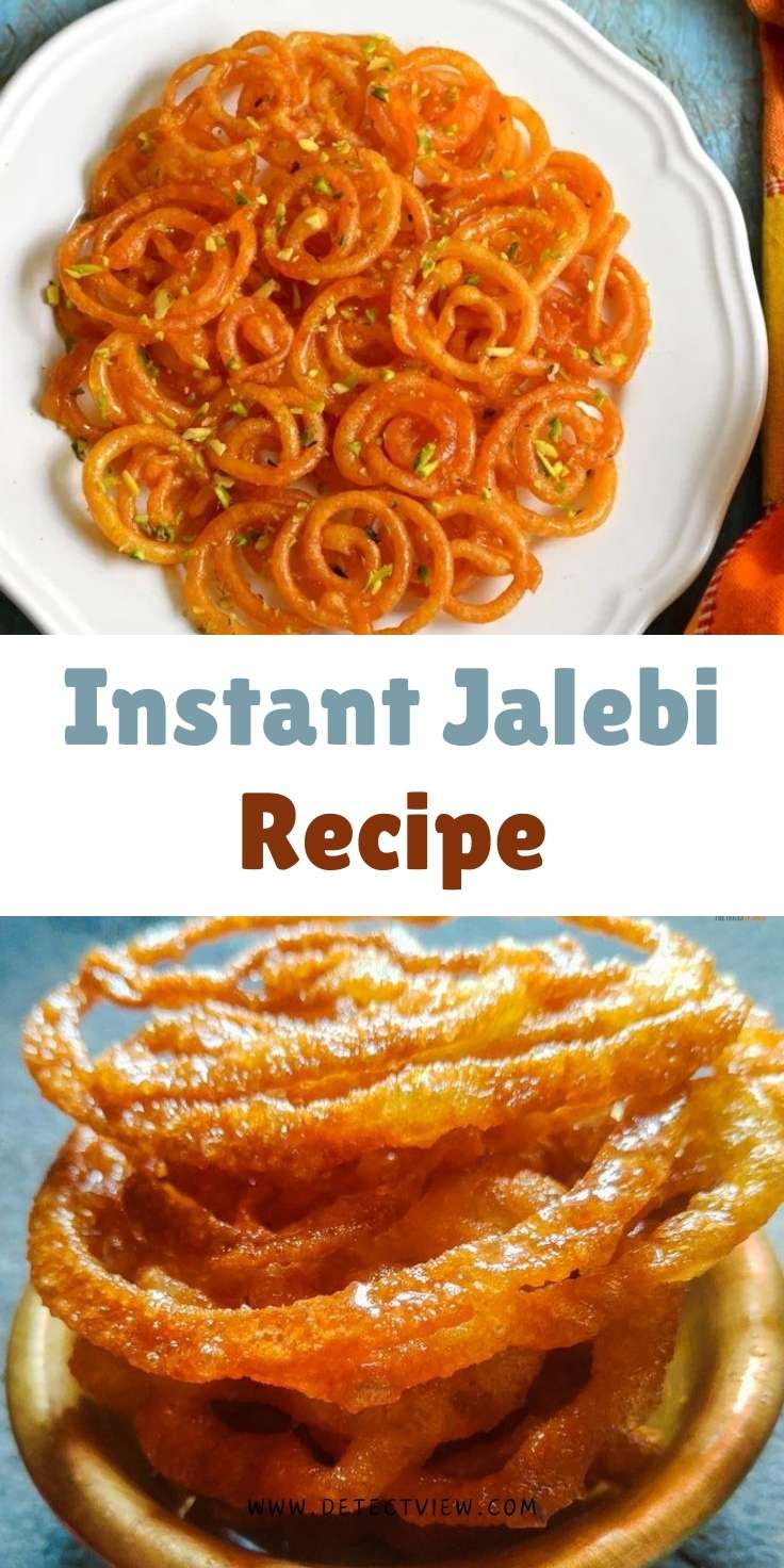 Instant Jalebi Recipe